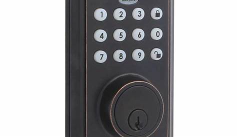 honeywell keypad door lock manual