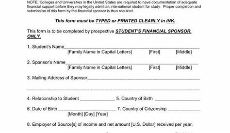 Sample Letter Of Financial Support For A Family Member For Your Needs