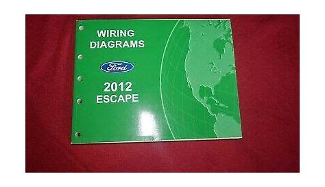2012 Ford Escape Wiring Diagram Manual FCCA | eBay