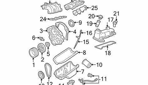 F87Z9424GA - Ford Engine Intake Manifold. 3.0 LITER, intake upper