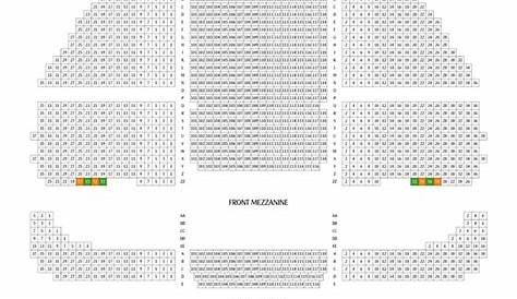 gershwin theater interactive seating chart