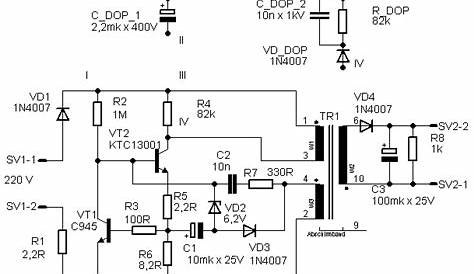 2a mobile charger circuit diagram
