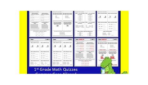 math quizzes for 1st graders