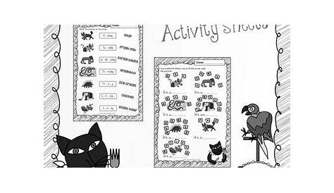 TODAY IS MONDAY - WORKSHEETS B&W VERSION by The Creative English Corner