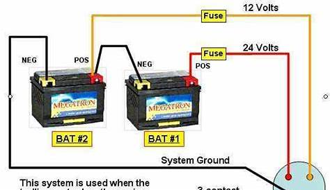 12 Volt 24 Volt Battery Wiring Diagram Collection