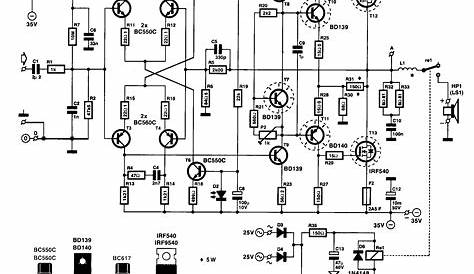 ram audio amplifier circuit diagram