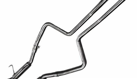 2-1/2" SS Cat-Back Exhaust. 2005-2009 Mustang GT/2007-2009 GT500. | Kooks Headers & Exhaust