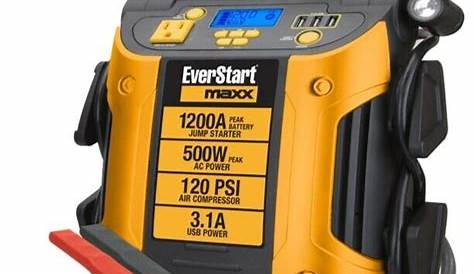 EverStart Maxx Jump Starter and Power Station 1200 Peak Battery Amps