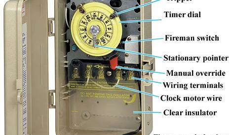 wiring diagram for intermatic timer