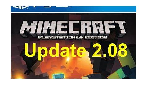 Minecraft PS4 Update 2.08 - GamePlayerr