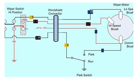 afi windshield motor wiring diagram