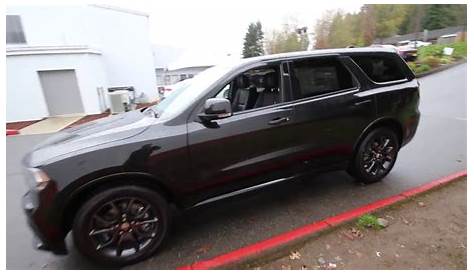 2016 Dodge Durango R/T | Black | GC360360 | Redmond | Seattle - YouTube