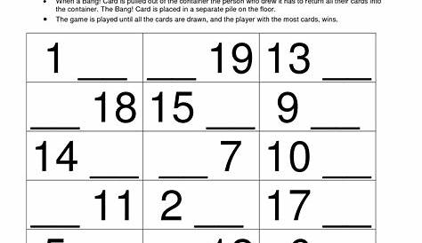15 Best Images of Before And After Number Up To 20 Math Worksheets