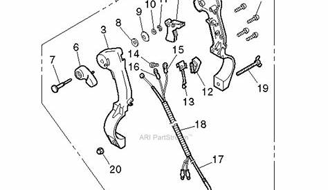 Red Max EBZ8050RH - 966364001 (2011-04) Parts Diagram for HANDLE CONTROLS