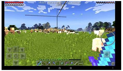 When you spawn many animals - Minecraft pe 0.12.1 - YouTube