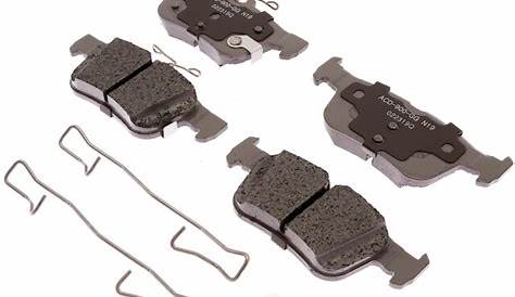 2018 ford fusion brake pad replacement