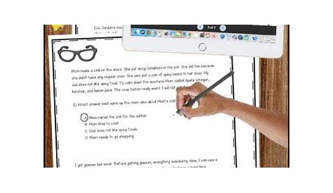 Main Idea Passages for Fourth Grade Worksheets by Catch My Products