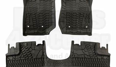 2018 jeep wrangler all weather mats