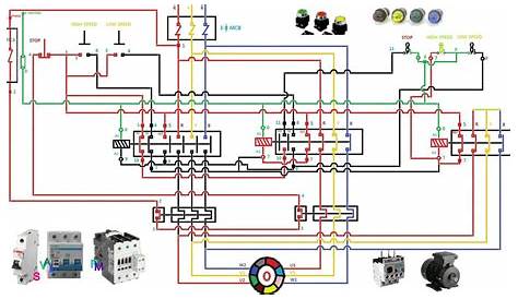 star delta starter wiring diagram explanation