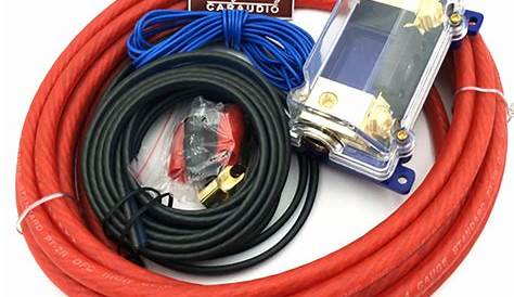 sub amp and wiring kit