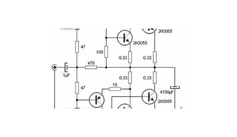 90W Power Amplifier Circuit with Transistor 2N3055 | Subwoofer Bass