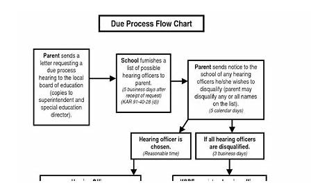 Due Process: Due Process Flow Chart