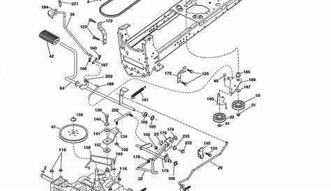 craftsman yt 3000 46 inch deck parts