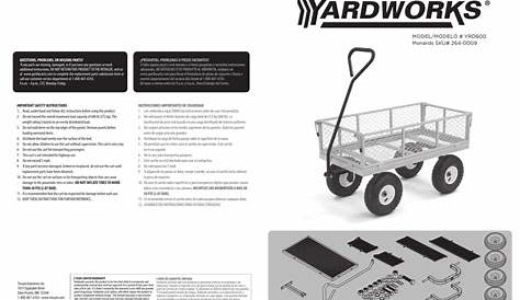 yardworks 054 5703 0 owner's manual