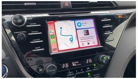 Apple Carplay Toyota Touch 2 EU. Hybrid. Toyota Camry - YouTube
