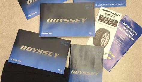 2014 honda odyssey manual