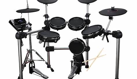 Carlsbro CSD600 Electronic Drum Kit 9 Piece Set
