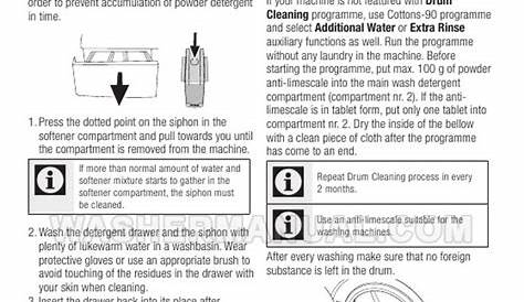 beko washing machine manual