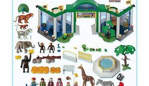 zoo playmobil 6634 notice