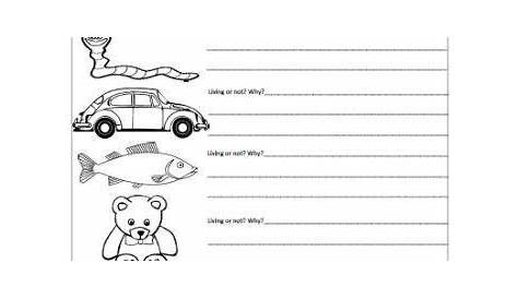 science worksheets for first graders