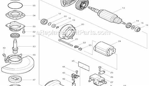 parts of angle grinder and their function