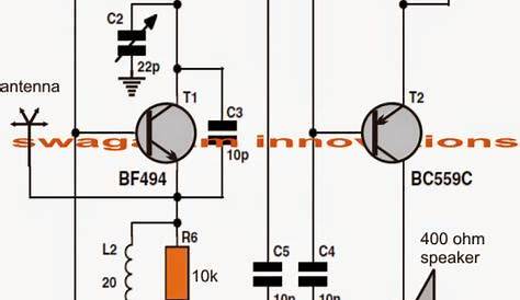 circuit diagram fm radio receiver