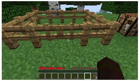 Minecraft: How to Craft - Fence Gate - YouTube