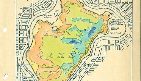 green lake depth chart