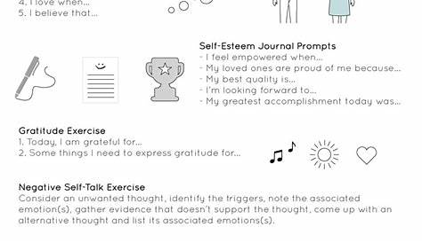 fun mental health worksheets for adults