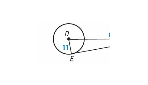 Tangents to Circles Worksheet