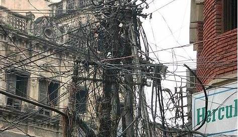 Electrical wiring overload in India | Flickr - Photo Sharing!