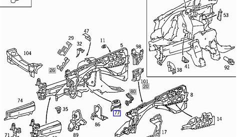 Mercedes w124 front suspension diagram