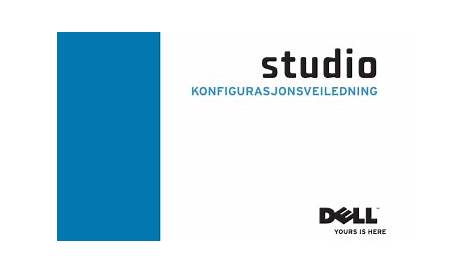 Dell Studio 1749 Hurtig start guide | Manualzz