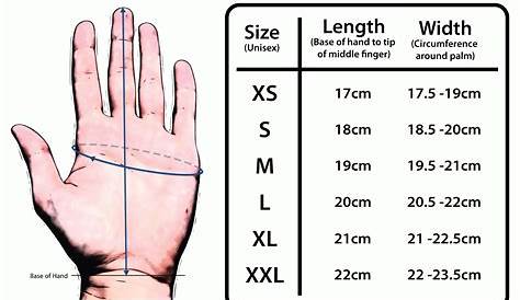 Layout Glove Sizing Guide - Ultimate Frisbee HQ