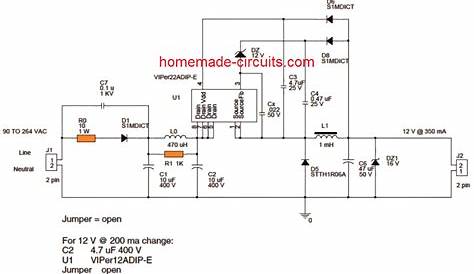 30 watt led driver circuit diagram