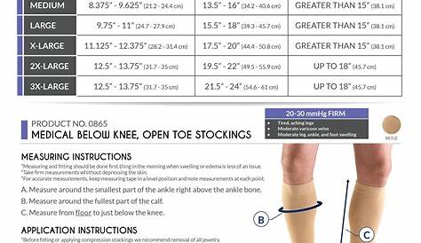 Truform Open Toe, Knee High 20-30 mmHg Compression Stockings, Beige