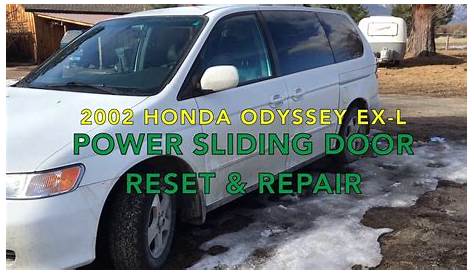 Honda Odyssey Power Sliding Door Reset and Repair - YouTube