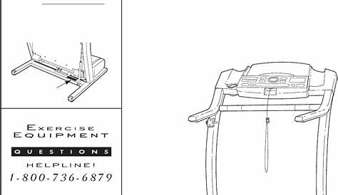 UPDATED User Manual For Proform Treadmill