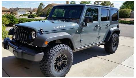 My 2014 Willys with new wheels/tires - Jeep Wrangler Forum