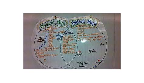 Physical Map Vs Political Map - QHYSIC